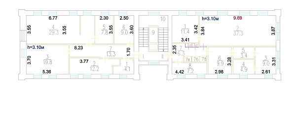 Октябрьская, д. 80с3 761 кв.м