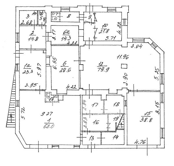 Летниковская, д. 18с1, 337 кв.м