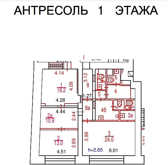 Благовещенский пер., д. 3 с.1 94 кв.м